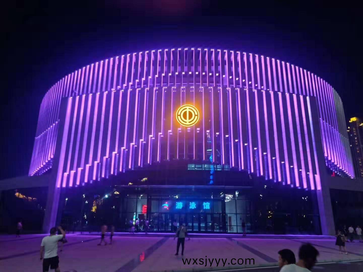 安陽市職工文化體育中(zhong)心亮化工程